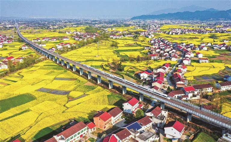 高铁绘就陕西“流动”新图景