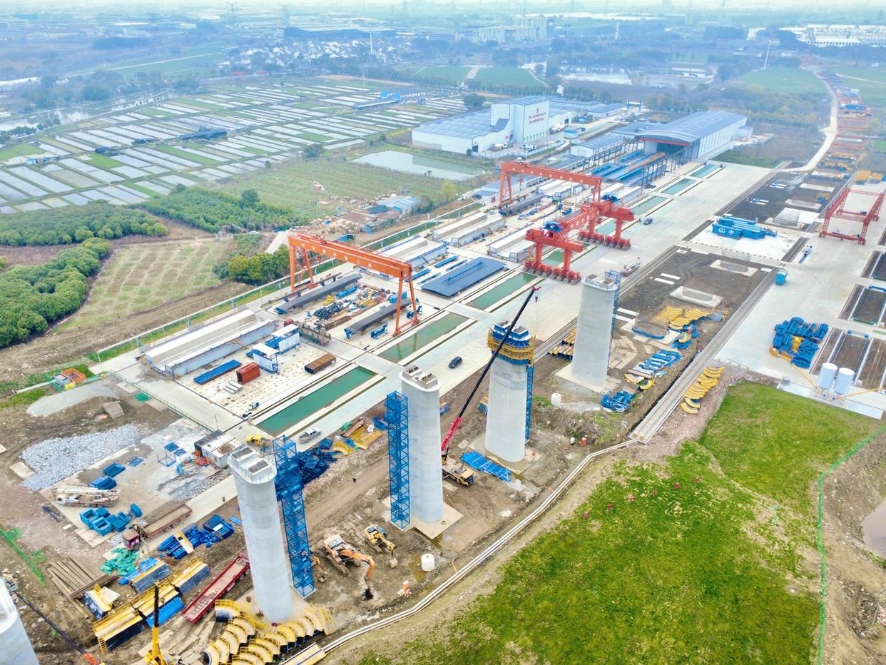 冲刺首季“开门红”，盐宜高铁无锡段按下建设“加速键”