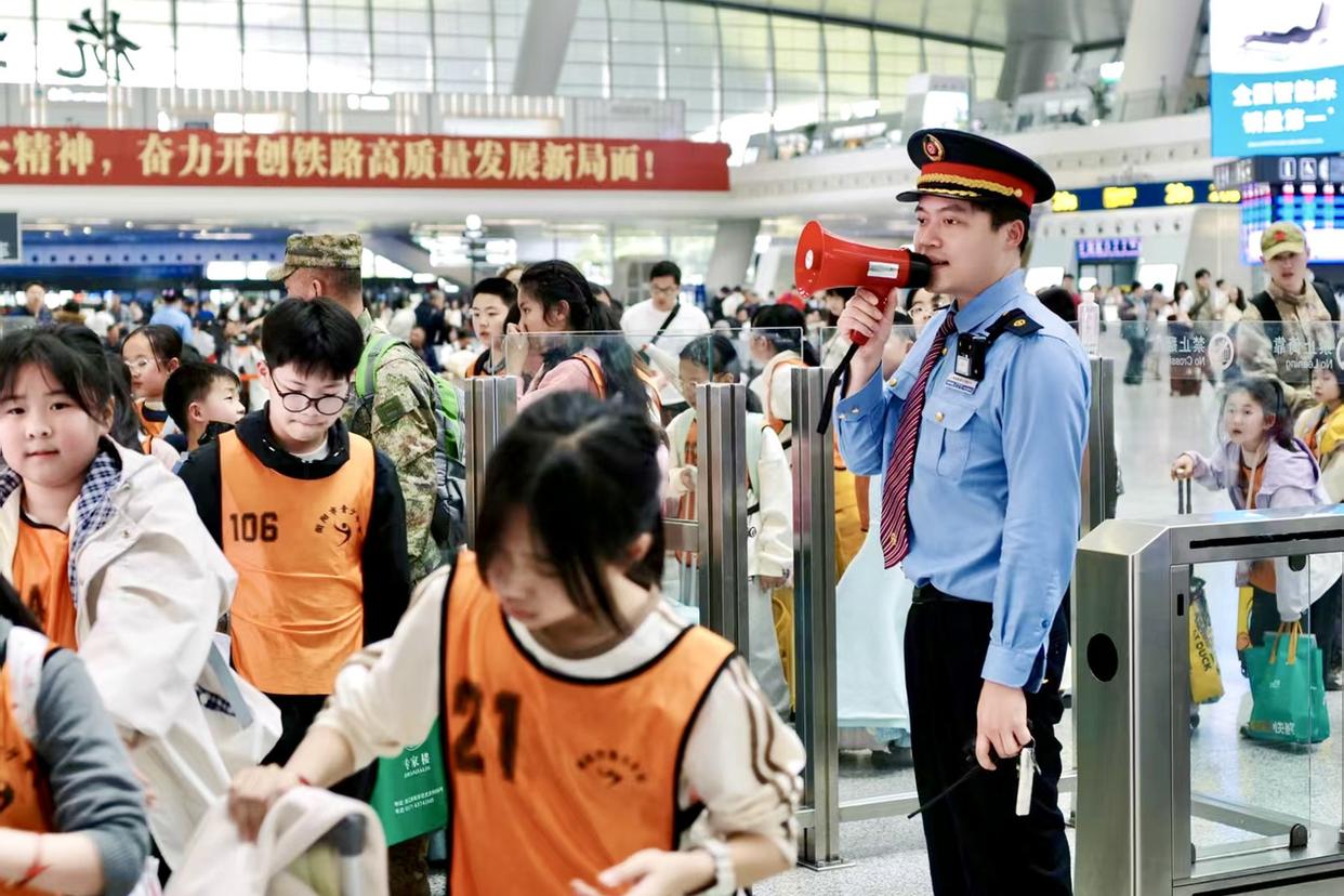 旅客发送突破千万，铁路杭州站春游运输收官