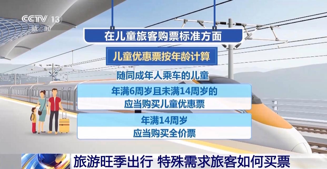 旅游旺季乘火车出行 特殊需求旅客如何买票